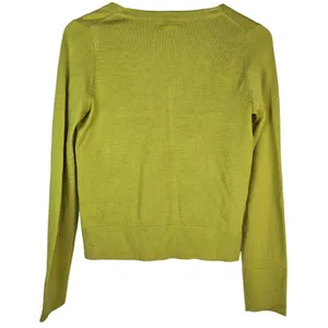 J.Crew Womens Green 100% Merino Wool Cardigan Jeweled Buttons 99545 Size S thumbnail 2