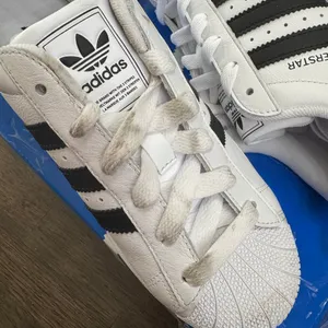 adidas Superstar II Athletic Shoe - Cloud White / Core Black / Cloud White thumbnail 5