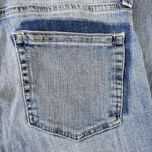 Ariat Boyfriend Ankle Jeans Distressed Vintage Wash Denim High Rise Western 28R thumbnail 5