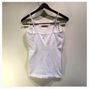 Express White Ribbed Camisole thumbnail 2