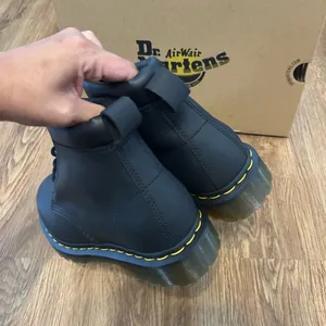 DR MARTENS 939 Ben black leather lace up boots shoes women’s 9 new thumbnail 3