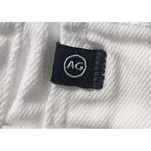 AG Adriano Goldschmied Womens The Prima Cropped Jeans,‎ White, 25 thumbnail 3