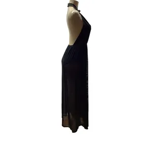 Tic Toc Size Large Black Dress will take you from a beachside to rendezvous. thumbnail 6