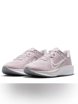 Nike Quest 6 'Pink Wolf Grey'WOMEN'S Shoes Pale Pink & White Size 10 thumbnail 2