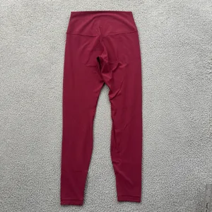 Lululemon Align High Rise Leggings Pomegranate Pink Athletic Women's 8 x 28 thumbnail 3