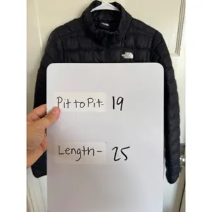 The North Face women's Thermoball Eco black puffer jacket size small thumbnail 5