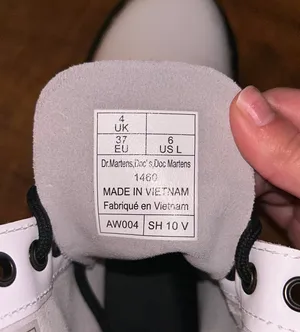 Dr. Martens White Boots thumbnail 5