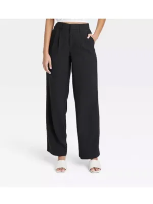 A New Day Women's Basic Pants, Size 4, High-Rise, Straight-Leg thumbnail 6