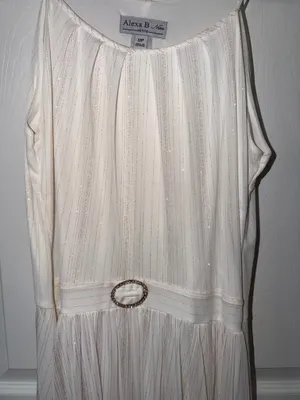 White Dress Size 10 thumbnail 4
