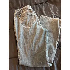 Ann Taylor LOFT Curvy Bootcut Corduroy Pants Gray Mid Rise Size 12 thumbnail 6