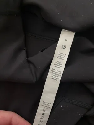 Lululemon Wunder Under HR 25” in Black thumbnail 5
