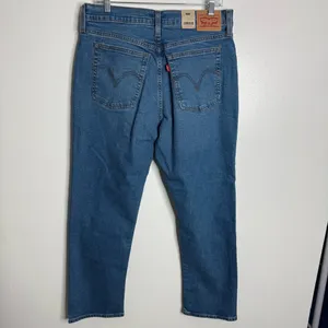 NWT Levi's Women's Wedgie‎ Straight HighRise Stretch Jeans Size 32 x 28 thumbnail 5