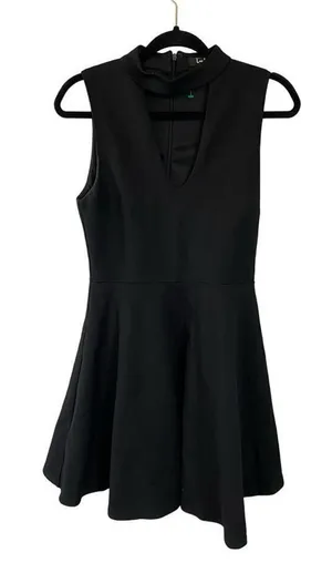 Lulus A line dress Black loving you is easy size M thumbnail 1