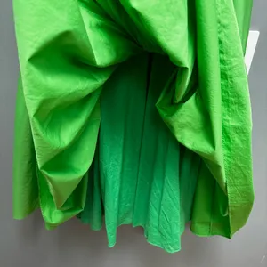 Trina Turk Bask Spaghetti Straps Scalloped Neck Midi Dress in Green 10 thumbnail 8