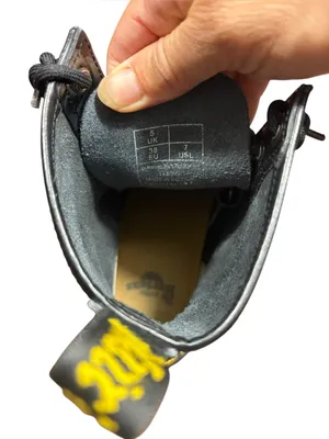 Dr. Martens 1460 Patent Black Leather Lace Up Combat Boots Womens Size 7 thumbnail 10
