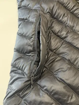 Under Armour Black Chevron Quilted Hooded Packable Puffer thumbnail 5