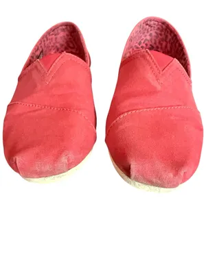 Skechers Women's Slip-On Canvas Flats - Red Bobs thumbnail 2