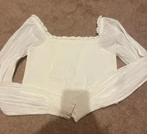 Aerie White Top thumbnail 1