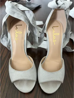 Heels Lulus Ankle Strap Suede thumbnail 1