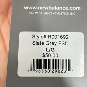 New Balance Women's Heather Gray Quarter Zip Long Sleeve Running Top‎ NWT thumbnail 7