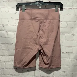 Madewell Women's Light Pink Athletic Biker Shorts‎ Woman’s Size Small thumbnail 2