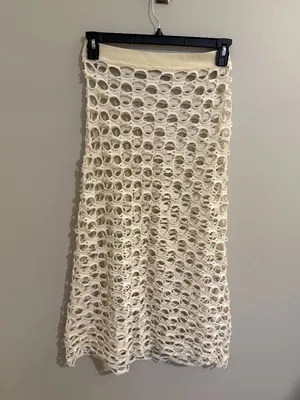 Zara Mesh Midi Skirt thumbnail 7