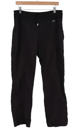 Grey's Anatomy Scrub Pants Womens M Active Black Straight Leg Drawstring thumbnail 1