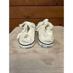 All Sport White canvas Sneakers Sz 43 (12.5)NWOT *** thumbnail 3