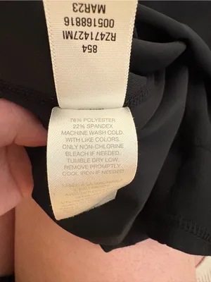 Zella Black Racerback Workout Dress Size XS thumbnail 4