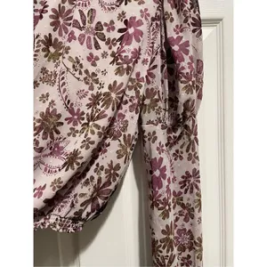 Free People Clarissa floral printed blouse Medium thumbnail 9