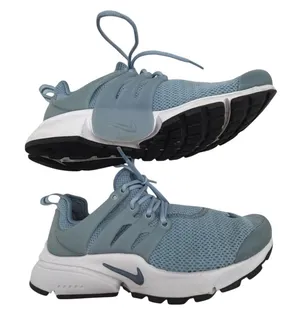 Nike Air Presto Running Shoes Size 6 Grey Blue 878068-400 Mesh Athletic Running thumbnail 1