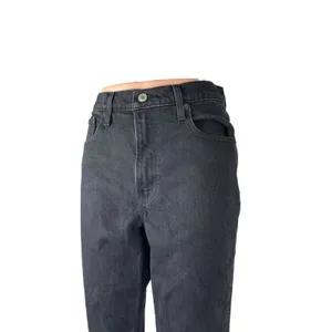 Abercrombie & Fitch Women's Black Ultra High Rise Straight Denim Jeans Pants 2 thumbnail 2