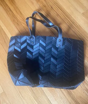 Patrizia Luca Milano Tiled Tote Bag Black thumbnail 1