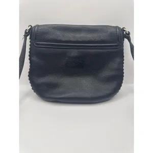 Kate Spade NY Black Leather Saddle Crossbody‎ Bag Adjustable Strap Boho Chic thumbnail 3