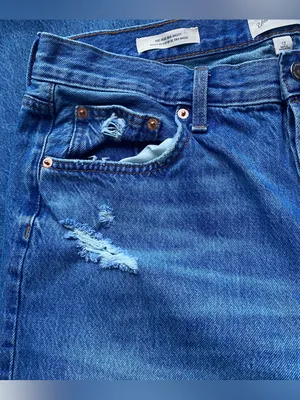 Universal Thread mid rise 90s baggy relaxed boyfriend fit cotton denim jeans 12 thumbnail 2