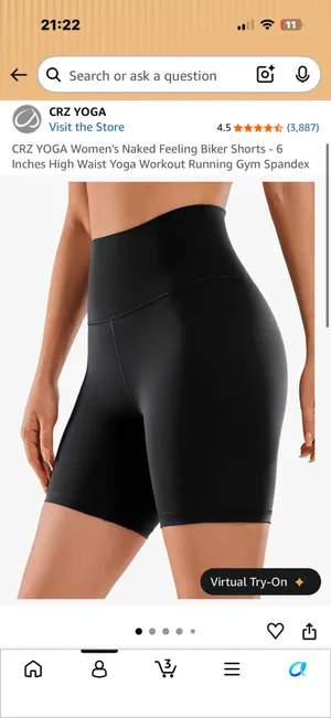 CRZ Yoga Shorts Biker thumbnail 4