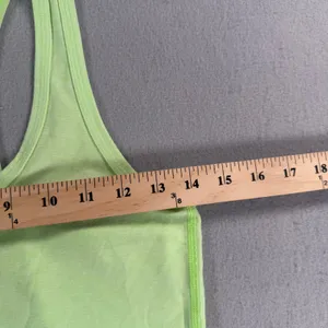 The North Face Womens Lime Green Heather Racerback Athletic Tank Top Medium thumbnail 5