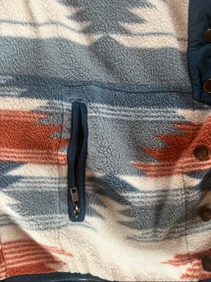 Women’s Patterned Fleece Jacket thumbnail 2