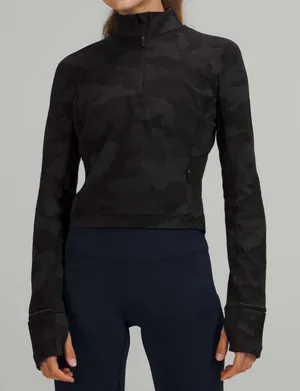 Lululemon Cropped Half-Zip thumbnail 1