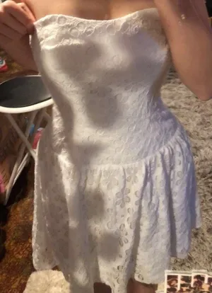 Lilly Pulitzer White Floral Dress thumbnail 1