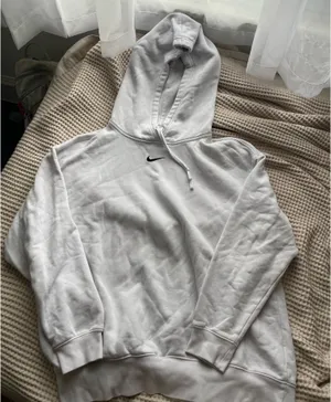 white nike hoodie thumbnail 1