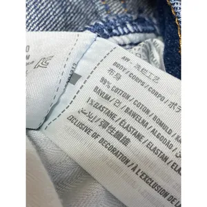 Abercrombie & Fitch Ankle Straight Blue Ultra High Rise Straight Denim Jeans 31 thumbnail 4