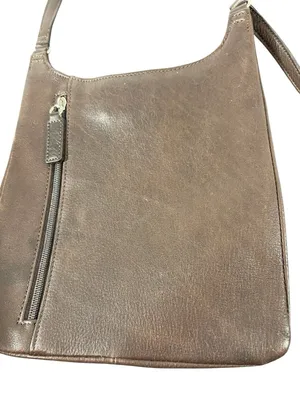 Fossil Soft Genuine Leather Purse Brown Everyday Crossbody Shoulder Bag thumbnail 5