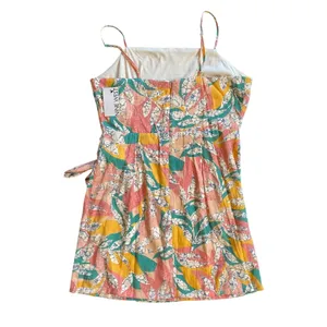 Nine West Women Multicolor‎ Tropical Print Faux Wrap Mini Dress Square Neck NWT thumbnail 5