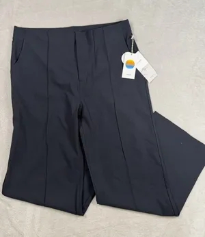 NWT Vuori Women’s Meta Wide Leg Pants Size XXL Black Office Work Casual Business thumbnail 1