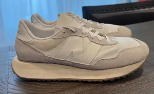 New balance white the intelligent choice 237 unisex women 10 men 8.5 thumbnail 1