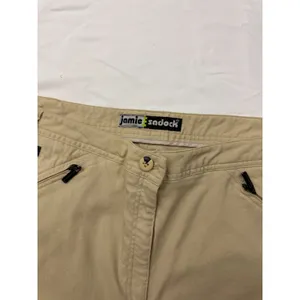 Jamie Sadock Womens Tan Khaki Golf‎ Pants Multi Pocket Straight Leg Size 14 thumbnail 2