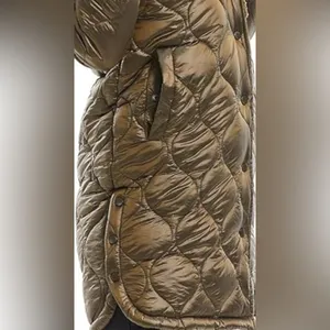 GRAN ORIENTE Woman’s lightweight Jacket w/Faux Fur Lining Hoodie Brown Small thumbnail 11