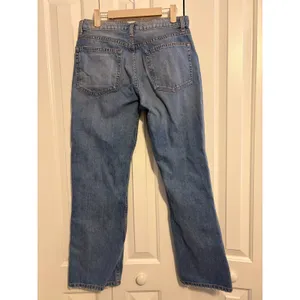 Reformation Jordi Kick‎ Flare Jeans Medium Wash Denim Button Fly Women's Size 29 thumbnail 6