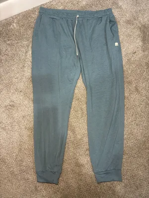 Vuori Performance Jogger Women Dreamknit Sweatpants Lake Color M/L thumbnail 4